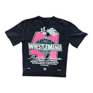 Civil Regime x WWE WrestleMania 41 Las Vegas Graphic T-Shirt 3XL Black